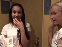 Любители, Блондинки, Брюнетки, Семяизвержение, Группа, От первого лица, На публике, Туалет