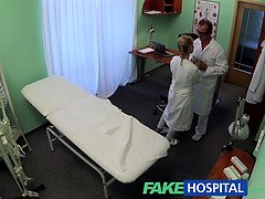 Check out this hot fakehospital medical student showing off her skills in a hot roleplay!