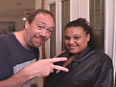 FAT Latina ANAL FUCKING, ASS FUCKING, Gangbang, OOGLEY, White fucks his big brown cock in her big brown hole!