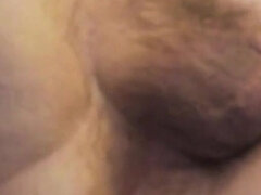 Enthousiasteling, Grote lul, Sperma shot, Europees, Harig, Masturbatie, Alleen, Zweeds