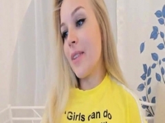 Enthousiasteling, Blond, Masturbatie, Tiener, Speelgoed