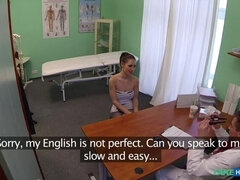 Sexy British patient swallows doctors advice