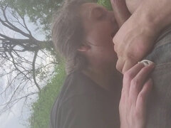 Outdoor blow, real couple, real couple h