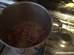 아마추어, 큰 음경, 깊은목구멍, 핑거링, Hd, 대단히, 셀카, 면도된