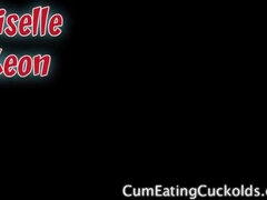 Gissele Cucks Sissy Boyfriend - Lexi Brooks in interracial cuckold threesome