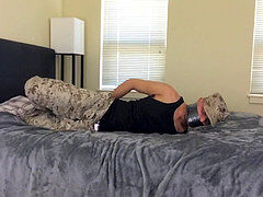 Military, trunks, gay socked feet
