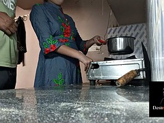Devar fucks Pinky Bhabi hard in the kitchen