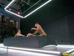 Amateur, Embrassement, Fille latino, Léchez, Chatte, Fessée, Jouets, Vibromasseur