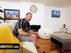 Μεγάλος κώλος, Μεγάλα βυζιά, Πίπα, Χύσιμο, Στο πρόσωπο, Ώριμη γυναίκα, Τέρας, Άξεστος