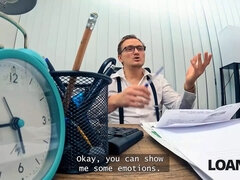 Vacker, Blondin, Hd, Naturliga tuttar, Kontor, Verklighet, Skriker, Rakad