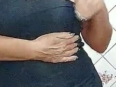 素人, お尻, 美人, エロティック, キッチン, 熟年, 一人, ウェブカメラ