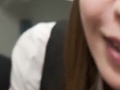 アジア人, フェラチオ, カップル, 淫乱熟女, オフィス, 小柄, 馬乗り, 秘密の