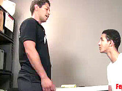 Anal, Avsugning, Fångad, Homosexuell, Hardcore, Fängelse, Kontor, Polis