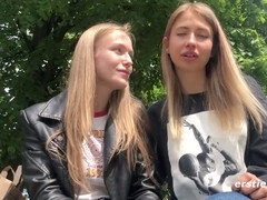 Amateur, Doigter, Allemand, Embrassement, Lesbienne, Léchez, Chatte, Jouets