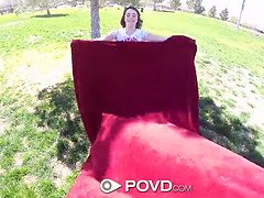 POV Sex in the park with Kylie Quinn