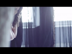 Chica, Británico, Morena, Tetona, Erótico, Hembra, Tetas naturales, Tetas