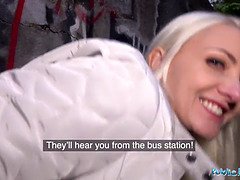 Public agent insane tourist Helena Moeller is eager for czech cock
