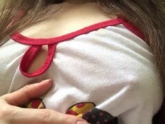 아마추어, 집에서 만든, 나체, 조그마한