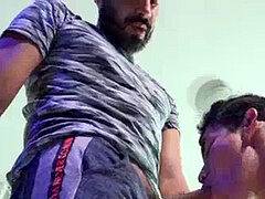 Anaal, Sperma shot, Daddy, Homo, Rijden, Trio