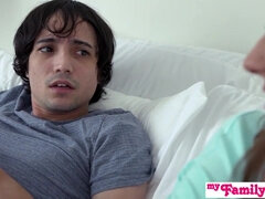 Kukk suging, Brunette, Sperm skott, Hunn, Orgasme, Petite, Synsvinkel, Spansk