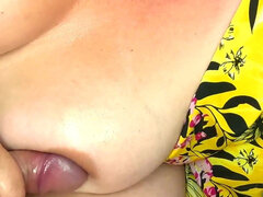 Leie, Blondine, Spermaladung, Handjob, Milf, Pov, Titten