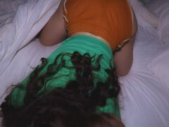 아마추어, 엉덩이, 밀프, 자연의 가슴, 셀카, 젖가슴