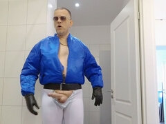 Amatör, Sperma shot, Homosexuell, Tysk, Nylon, Solo
