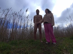 Velké péro, Pár, Stříkání spermatu, Holandské, Evropské, Honění, Mamina, Venku