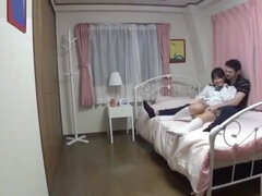 Asiático, Belleza, Mamada, Tetona, Polla, Japonés, Madres para coger, Trio