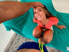 Bionda, Pompino, Da dietro, Sega, Hardcore, Leccata, Ragazza, Tette