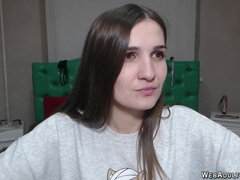 18, Amatør, Brunette, Onani, Alene, Pupper, Leker, Webkamera