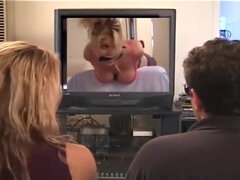 Blondi, Ruskeahiuksinen, Pariskunta, Korkokengät, Alusvaatteet, Sukkahousut, Punapää, Sukkahousu