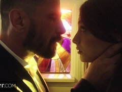 Cul, Sucer une bite, Brunette brune, Branlette thaïlandaise, Mamelons, Rasée, Adolescente, Nénés