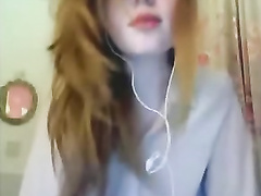 Enthousiasteling, Roodharige vrouw