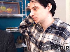 Anal, Tetas grandes, Instrucción, Maduro, Anal maduro, Coño, Afeitado, Medias largas