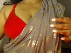 Erotika, Indické, Dospelé, Prirodzené prsia, Bradavky, Pička, Sólo, Webkamera