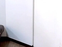 Anaal, Aziatisch, Japaans, Ladyboy, Ondergoed, Masturbatie, Alleen, Kousen