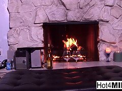 BBW MILF Cassie lets him cum in her tight pussy