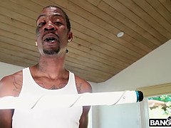 Entre bastidores, Verga grande, Negro, Compilación, Polla, Divertido, Interracial