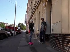 Mooi, Grote kont, Pijpbeurt, Rondborstig, Man die toekijkt, Hd, Strippen, Tiener