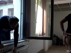 Anal, Brunette brune, Éjaculation interne, Tir de sperme, Européenne, Piercing, Tatouage