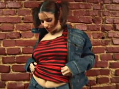 Amador amadora, Bebê, Peitos grandes, Morena, Tchecoa, Solo chão, Tetas