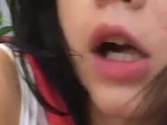 デカパイ, フェラチオ, 茶髪の, オマンコ, 馬乗り, オッパイの