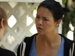 Blond, Bruinharig, Lesbisch, Roodharige vrouw, Trio