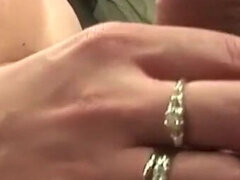 Foxy milf shemale Gloria fucks her man