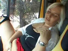 Amatööri, Blondi, Auto, Sormetus, Rankka, Orgasmi, Pillu, Vaimo