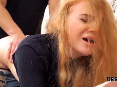 18, Blond, Kukk suging, Hardcore, Hd, Penger, Realitet, Russer