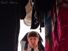 Любители, Мастурбация, Монашка, Соло, Игрушки