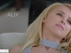 デカパイ, ブロンド, ハードコア, なめる, オマンコ, 現実, 馬乗り, オッパイの