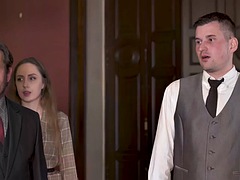 아시안, 신부, 흑갈색 머리, 바람핀, 커플, 하드코어, 랑제리, 공개적인